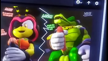 Vector, Charmy & Espio culeando bien rico [Fandub Latino]