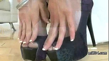 Horny MILF And Greasy Garage Cock