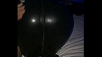 Latex Butt Teasing While Sucking Cock Latex And Luxure...