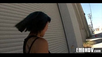 Emo babe with tats 082