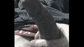 Paja Lenta Sacando Lechita Suavemente Y A...