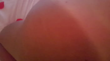 Dildo in pussy and my dick in ass she cum so fast