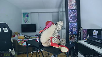 rain, orgasm, cosplay, masturbate