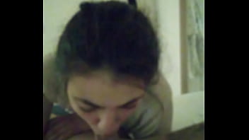 Bitch is shy to take a blowjob selfie