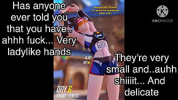 Tracer [Overwatch]- Part 2 - Femdom JOI - Anal play - Futa - Piss play - Games - Femdom - CBT