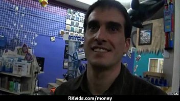 Sexy wild chick gets paid to fuck 23