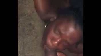 Stuffed mouth gangbang...