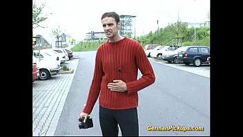 german teen picked up for first anal