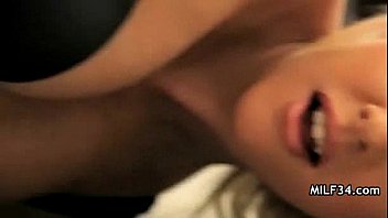 Big-breated horny milf&#039_s bedroom seduction