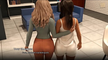 pc gameplay, 3d, blonde, big tits