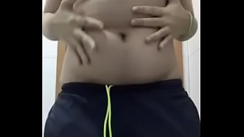 Chubby teen first video to the internet