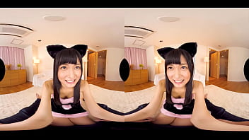 【VR・山井すず】大好きな先輩のために猫耳コスプレで筆おろしする恋に恋する美少女