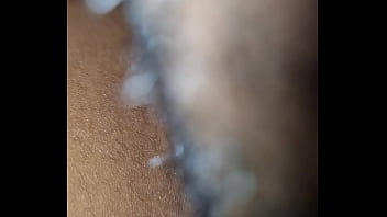 Licking huge clit