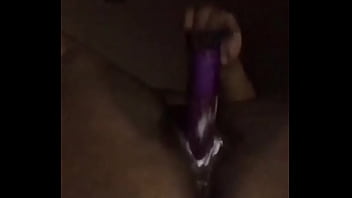 huge clit, fat clit, black, creampie