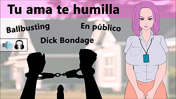 Video Rol JOI CBT - Tu ama te humilla en una fiesta. Audio en español.