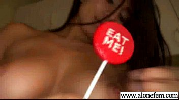 Horny Wet Teen Girl Please Her Pussy With Sex Toys clip-