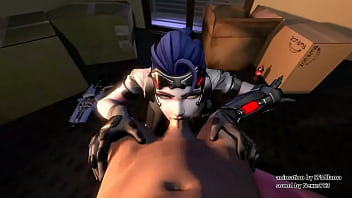 Widowmaker Talon Overwatch Deepthroat Sfmllama...