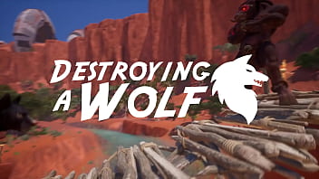 Wild Life - Destroying a Wolf [GAY/FURRY/CUM]