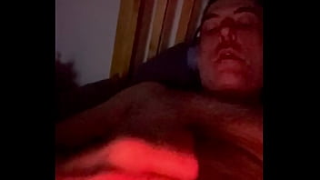 Rubbing my throbbing, huge cock and edging...