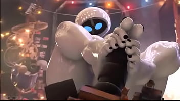 Evie The Robot Footjob Wall-e