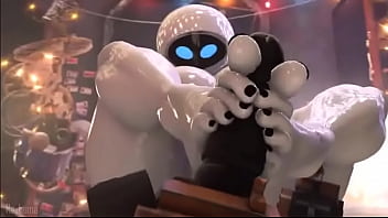 Evie The Robot Footjob Wall-e