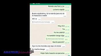 Clip sex Aunt-in-law sends photo by mistake and ends up in hot chat