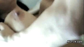 Horny latina milf finds herself some dick