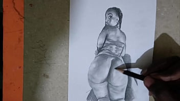 drawing big booty