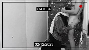 Girlfriend caught on cam cheating with another guy