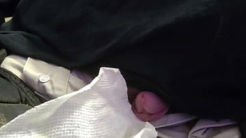 Disabled Small Cock Cumming...