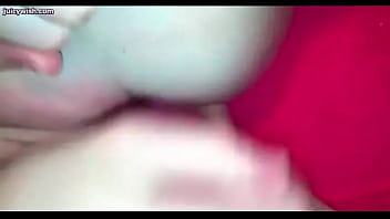 Crazy slut toying and sucking