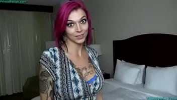 Anna Bell Peaks takes creampie and facial