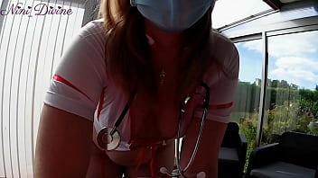 Cumshot Ass Blowjob Amateur Homemade Uniform POV Nurse French Huge ass Big ass...