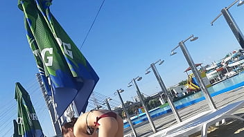 Spy pool sexy ass romanian