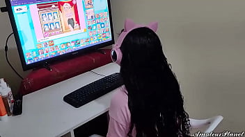 Innocent Girl is Addicted to Sucks and I Trick Her to Put My Cock in Her Mouth       