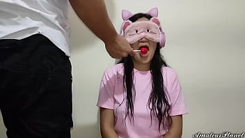 Innocent Girl is Addicted to Sucks and I Trick Her to Put My Cock in Her Mouth       