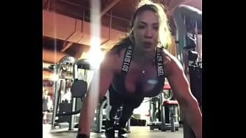 brandi mae, slut, muscle, work out