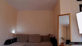 Tiny petite babe sexy striptease teasing