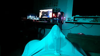 Using 3 vibrators at the same time to cum through my underwear...