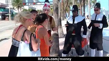 Sexy wild chick gets paid to fuck 28