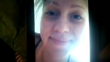 Hot Cumming Tribute to that Sexy Hot Smily Pretty Cute Blonde Chick Face