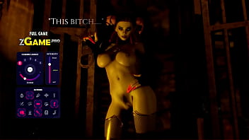 Hard Short Haired 3D Babe Fucked Rough by a Zombie Game...
