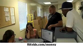 Sexy wild chick gets paid to fuck 15