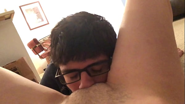 Nerdy Virgin Boy Eats Out His Lesbian Neighbor