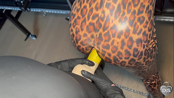 Horny anal strap-on fucking