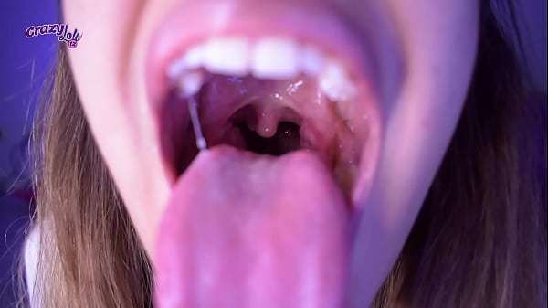 Long tongue- spit, licking and sucking my fingers