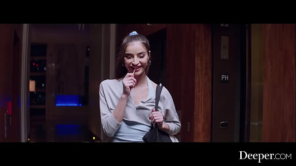 Deeper. DP-Queen Emily gets spit roasted by Mick & Dante