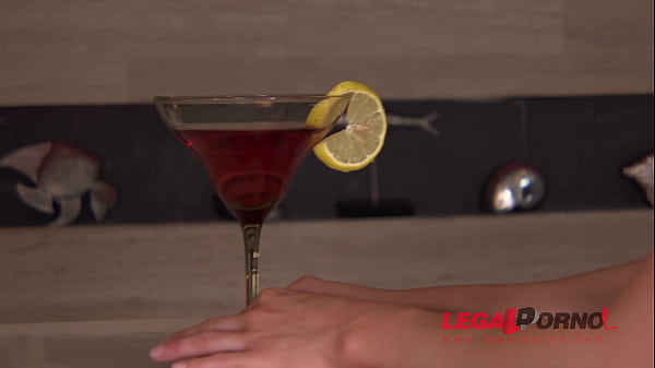 Poolside Nymphomaniac Anita Bellini meets 3 Big Dicked Stallions for Ballsack Deep DP FS001