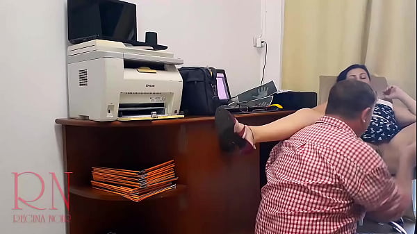 Office domination, Femdom, Lady boss and employee Pussy lick Do you want to be my employee? Hidden camera in office C2