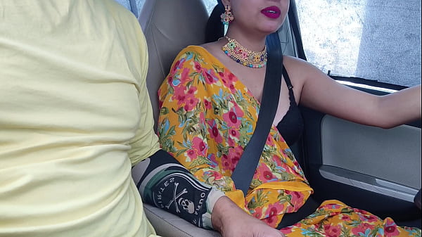 First time fucked my stepmom in car after driving lessons risky public sex